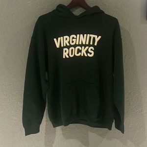 Danny Duncan “virginity rocks” green hoodie